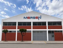 front of mersen office in Bogota 
